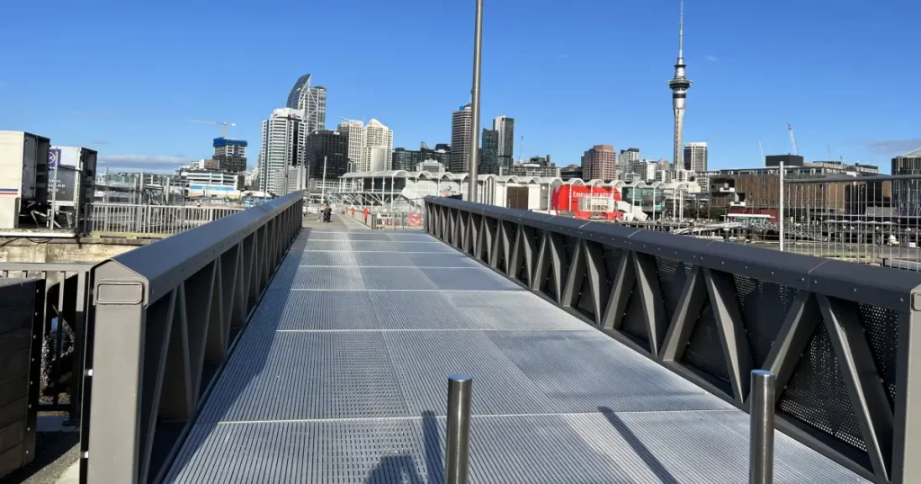 HY's footbridge project in New Zealand