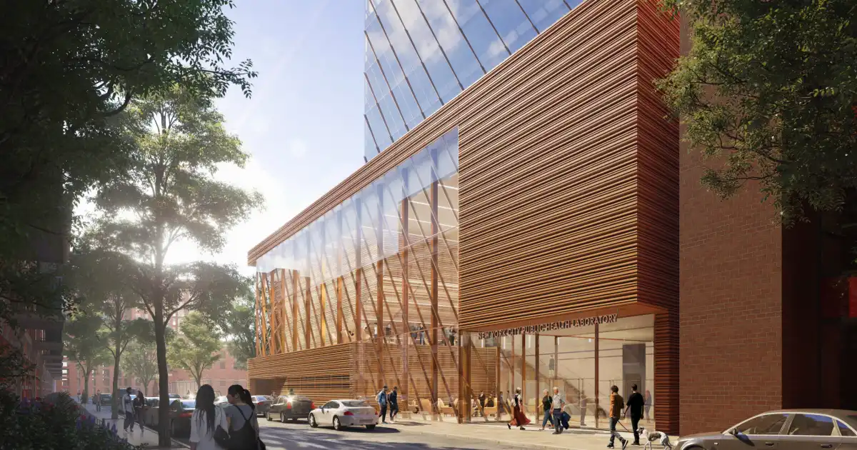 NYC Public Health Lab rendering