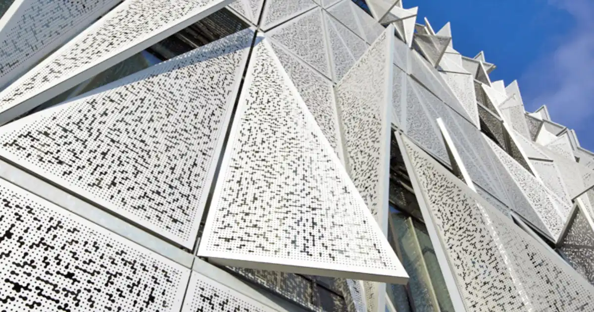 Revolutionizing Facades with Image Punching Plates